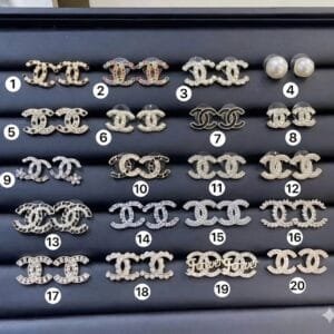 Chanel CC Earrings Set