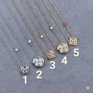 LV Clover love Necklace