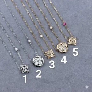 LV Clover love Necklace