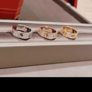 Cartier Love Rings All Diamonds – Thick
