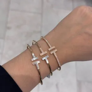 Tiffany Double T bangle