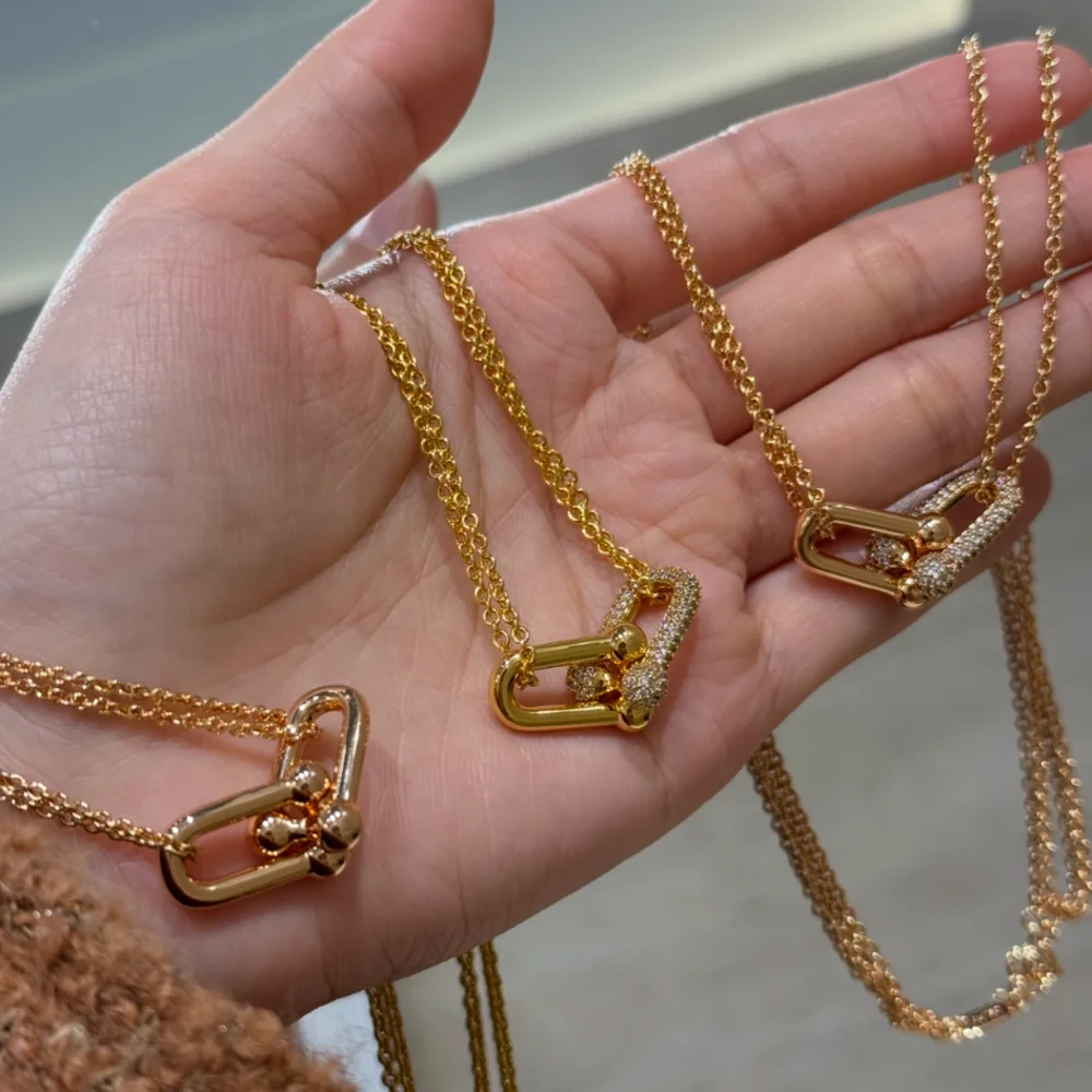 Tiffany Hardwear 3 colors Necklace - Image 2