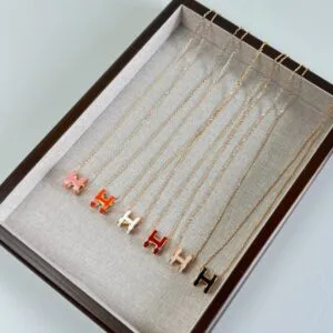 Hermes H Necklace